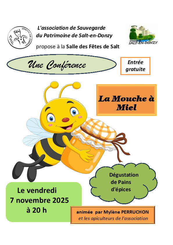You are currently viewing Conférence « La Mouche à miel »