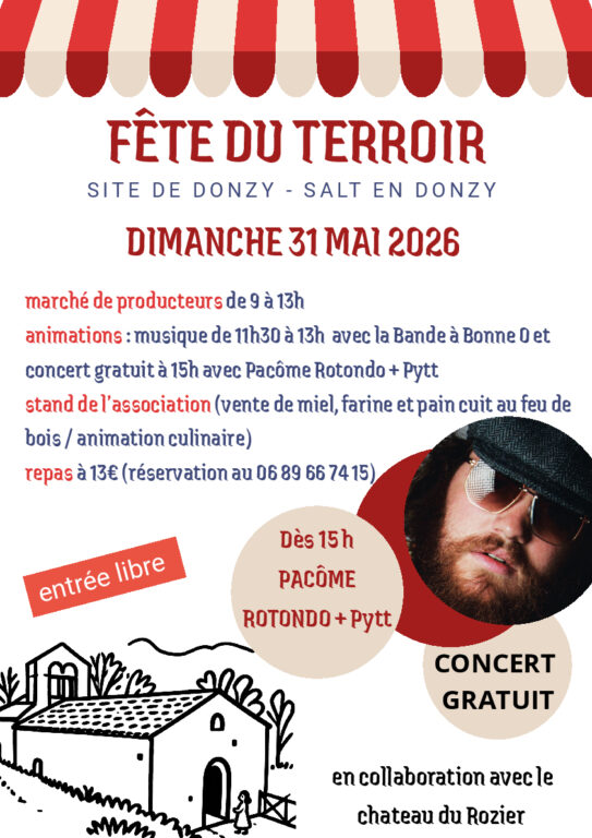 AFFICHE fete du terroir 2026