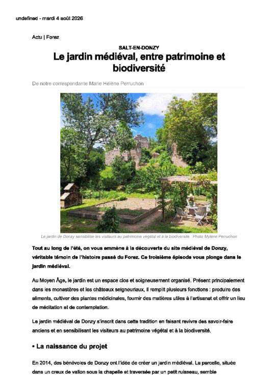 le Progres 20260804 Donzy 3 p1