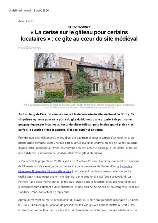 le Progres 20260818 Donzy 5 p1